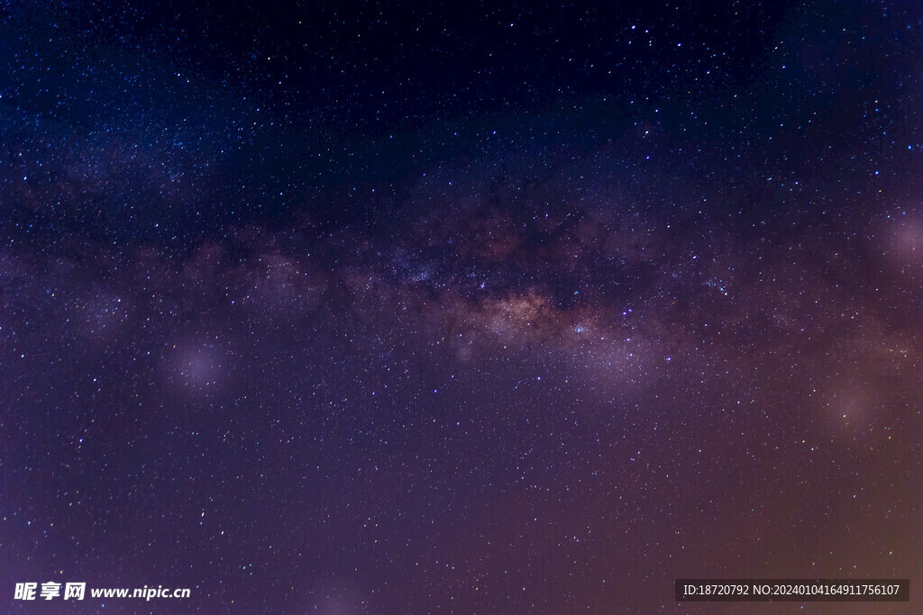 星空夜景图片