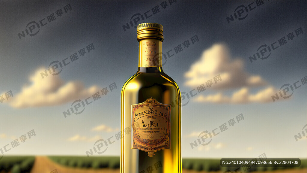 小酒瓶 酒标 金圣原浆