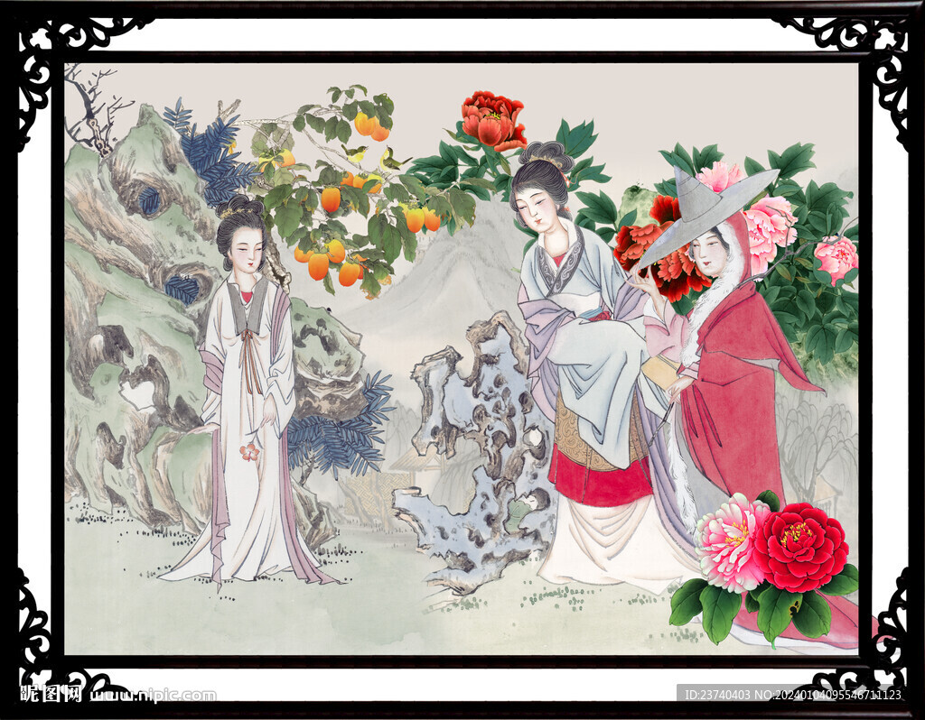 仕女图 