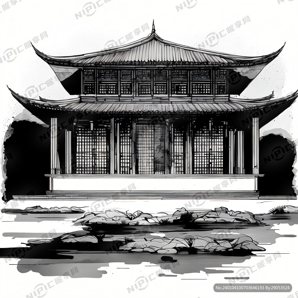 甘肃地标建筑 矢量文件 中国风