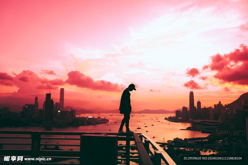 夕阳晚霞 
