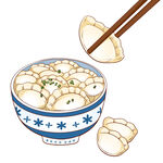 饺子素材