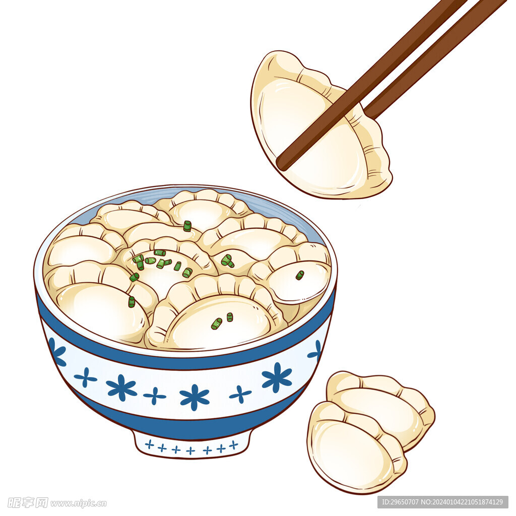 饺子素材