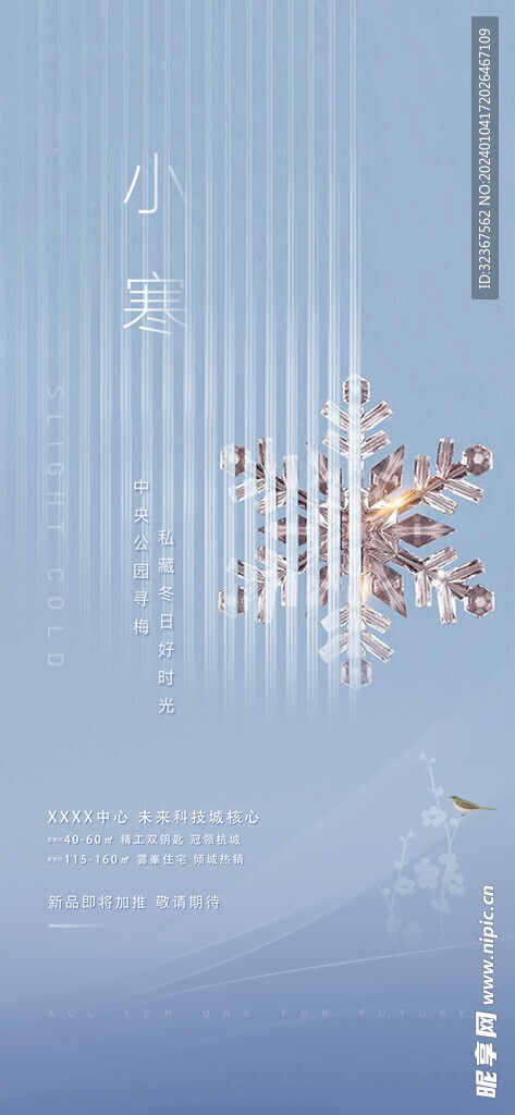 小寒海报