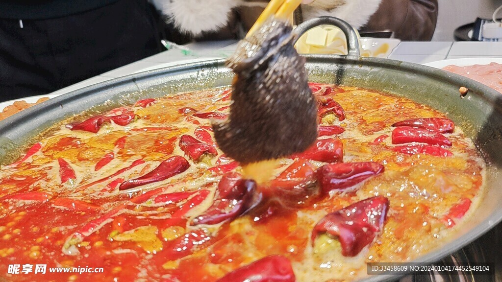 涮鲜毛肚