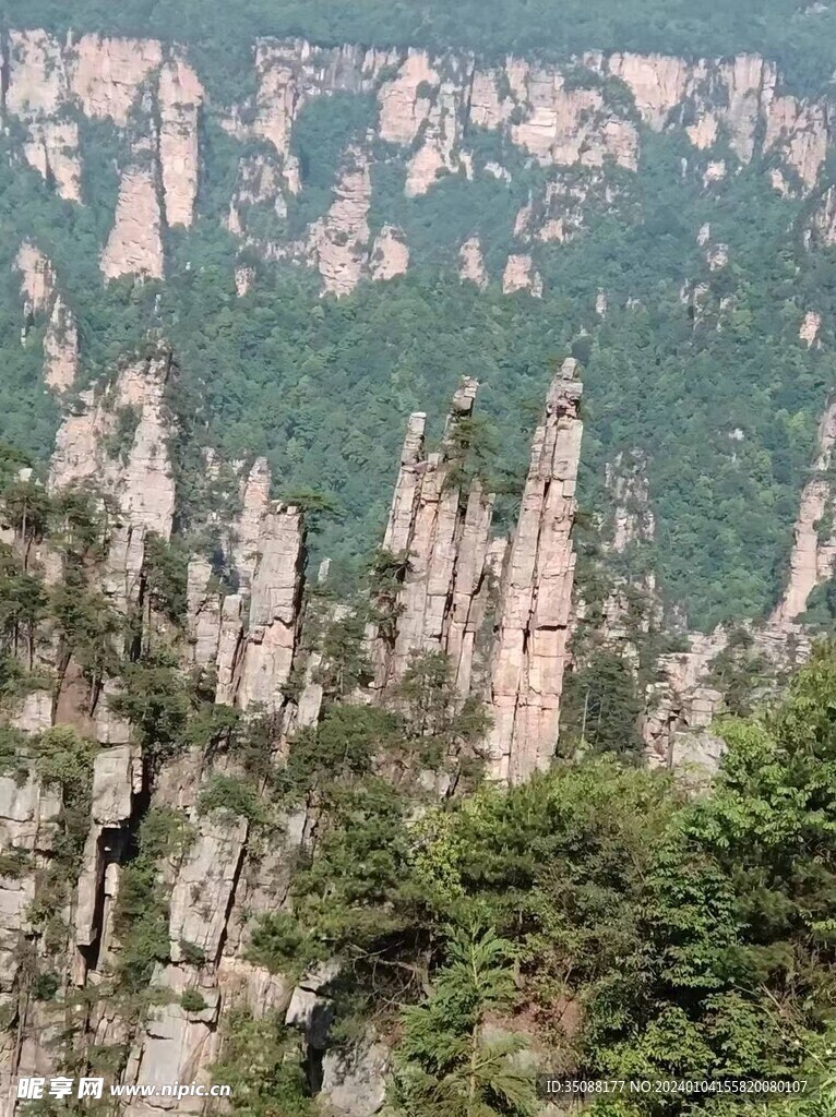 张家界   山峰