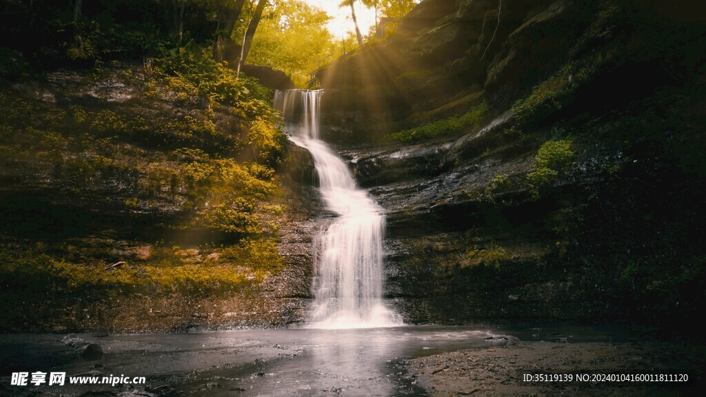 瀑布风景