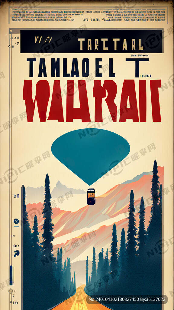 关于宜君文化旅游的海报