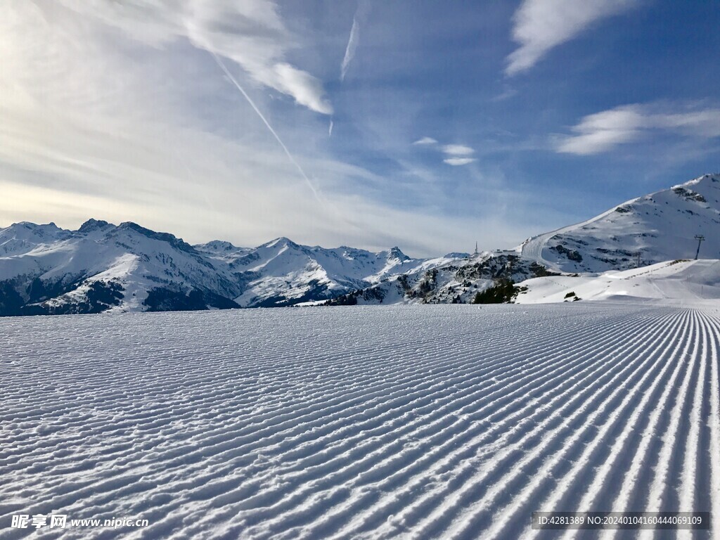 滑雪道