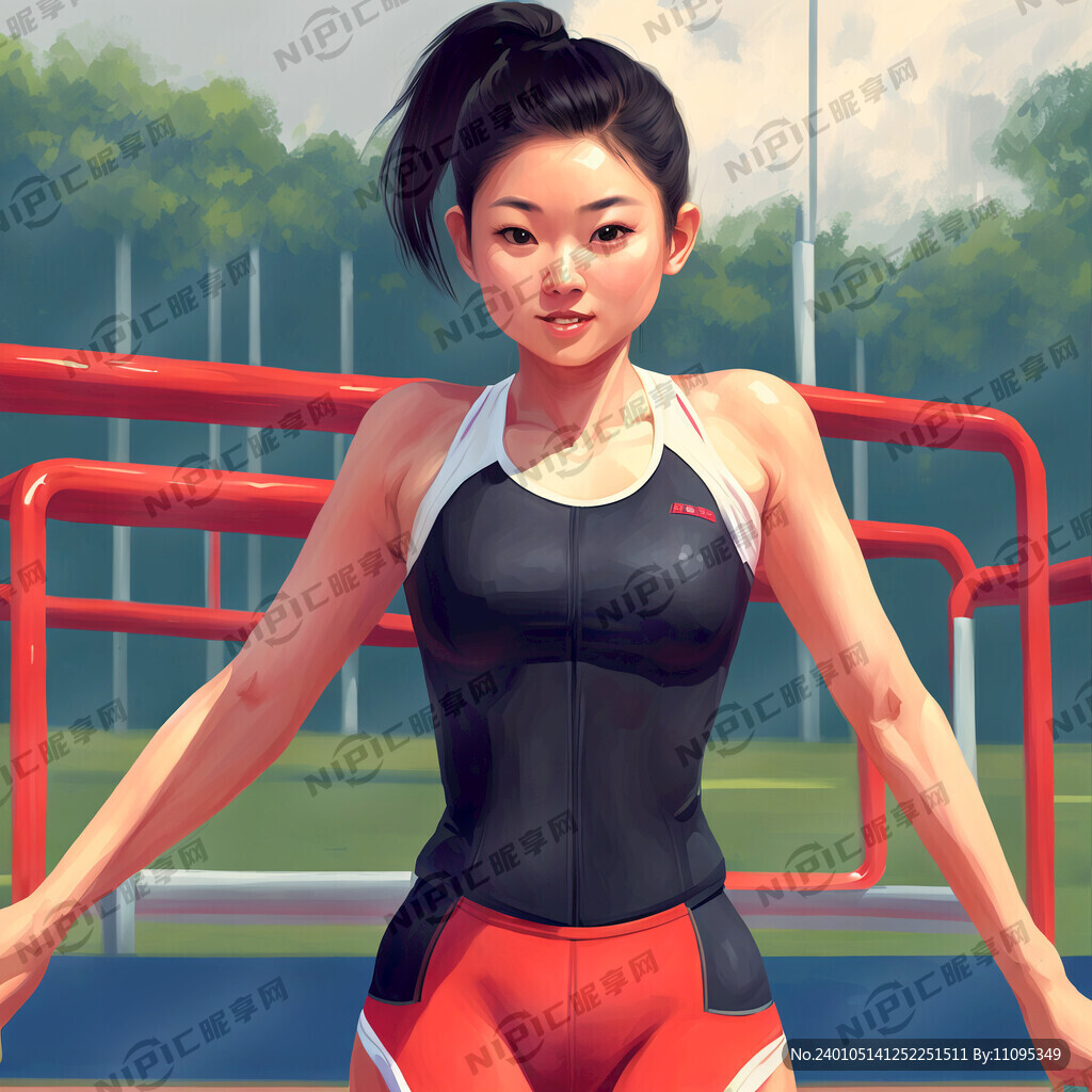 亚洲 运动服 体操 公园