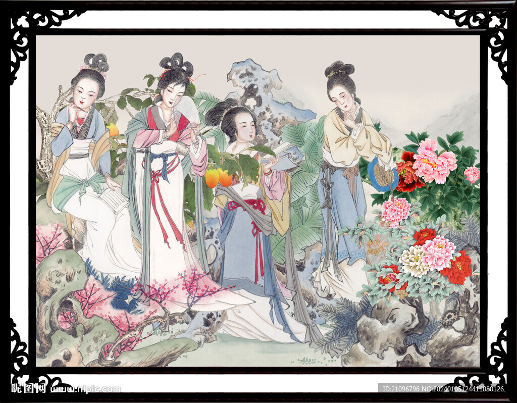 仕女图 