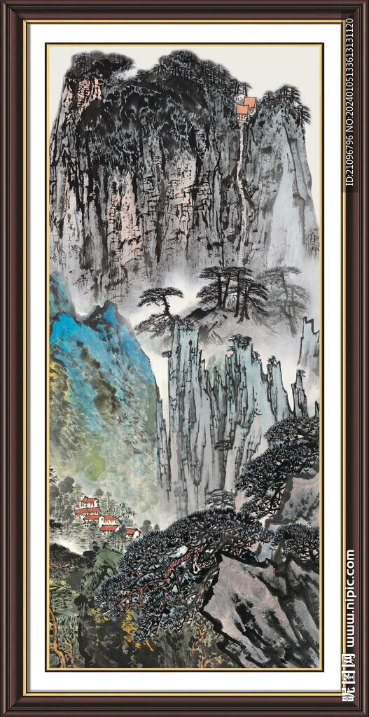 山水画 