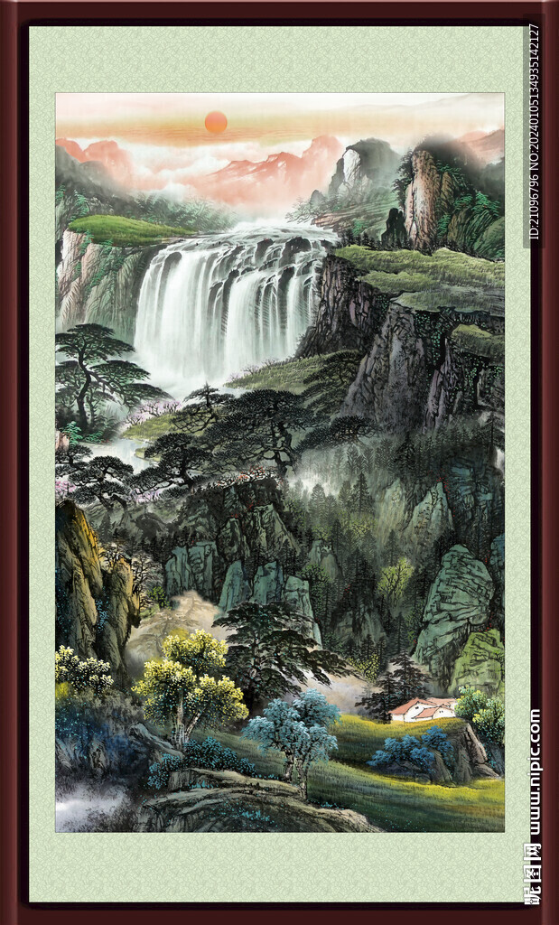 山水画 