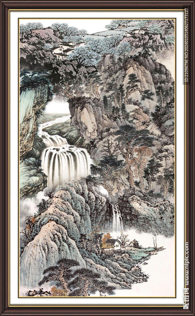 办公室山水画
