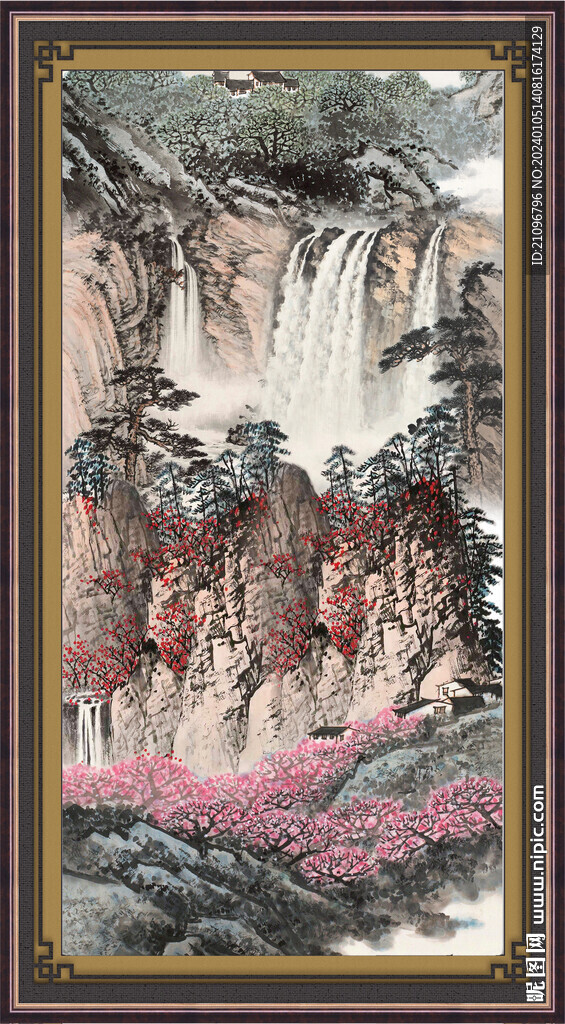 办公室山水画