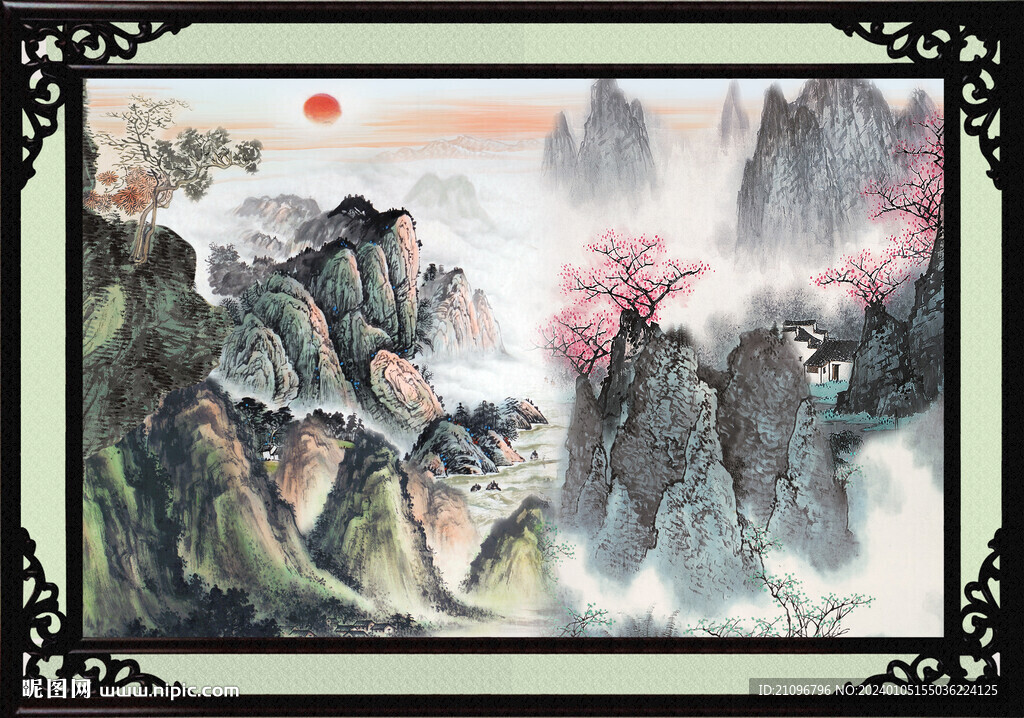 旭日东升 
