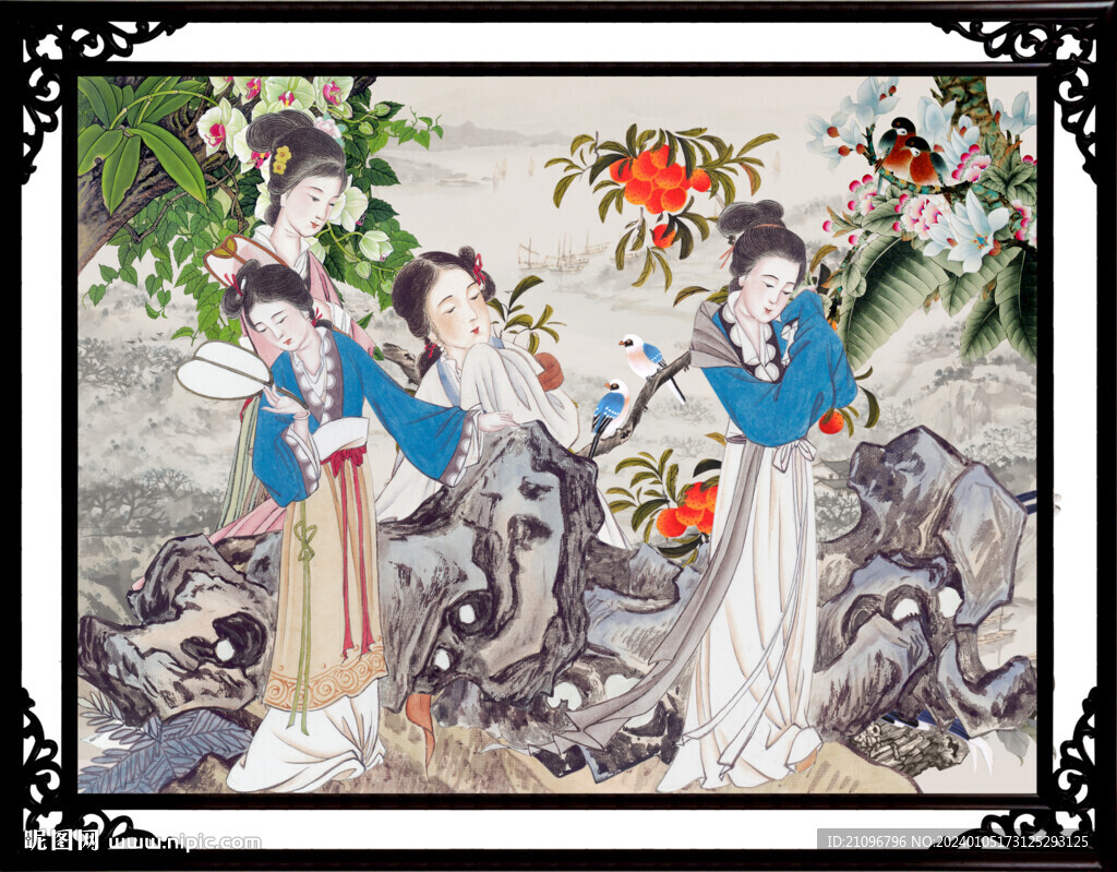 美女图 