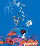 定位花