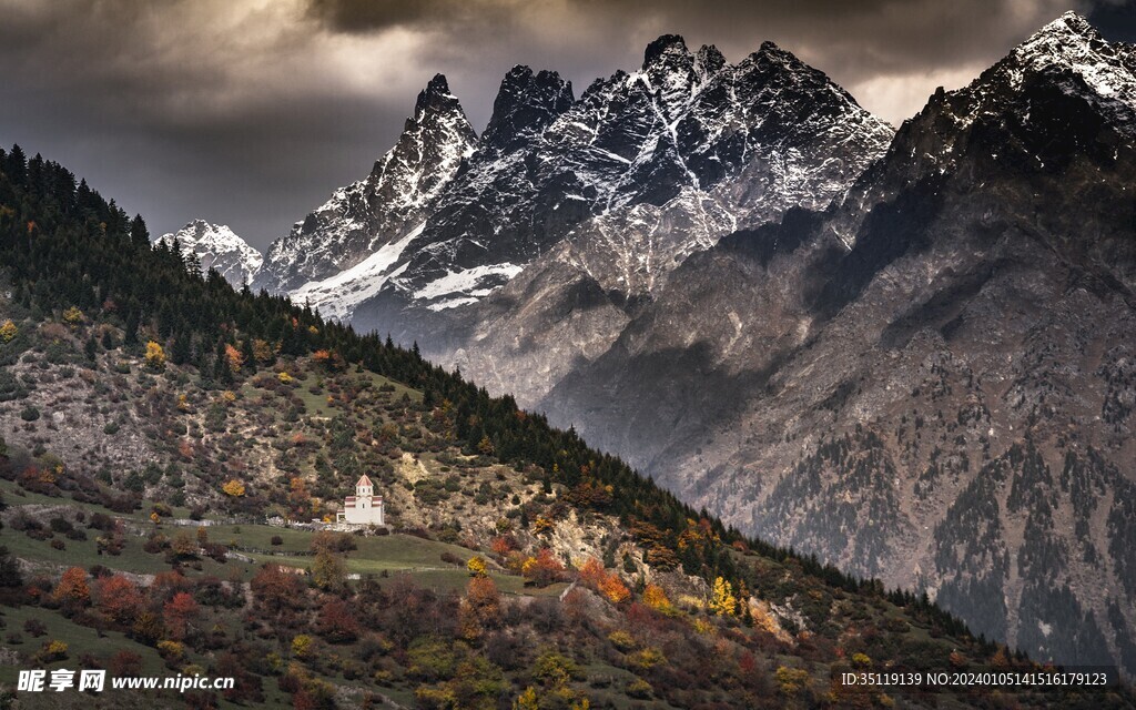 大山风景