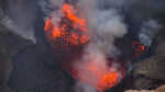 火山喷发图片