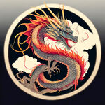 中国龙年，龙元素，矢量素材，