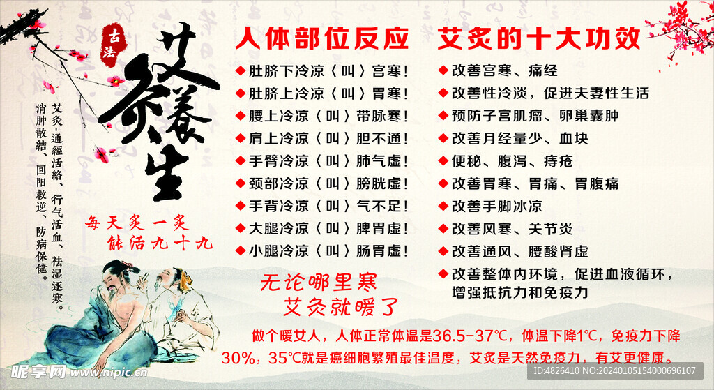 艾炙养生