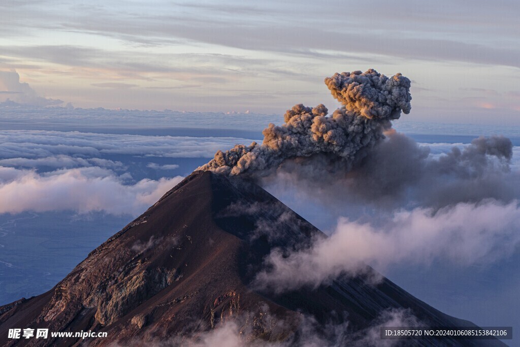 火山图片