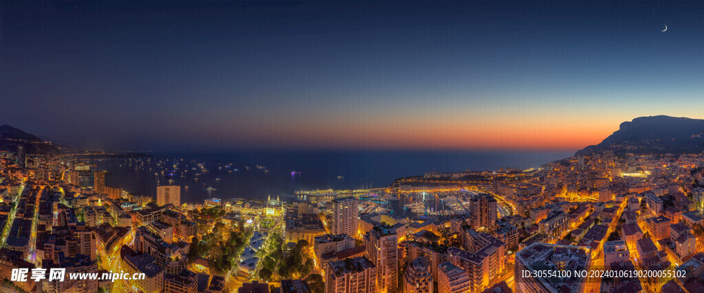  城市夜景图片