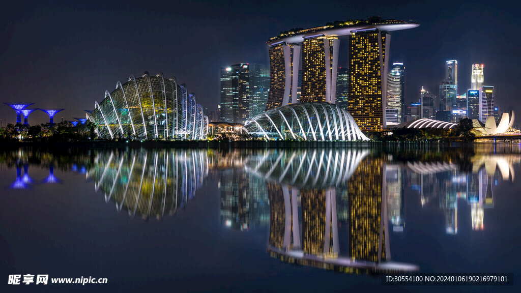 城市夜景图片