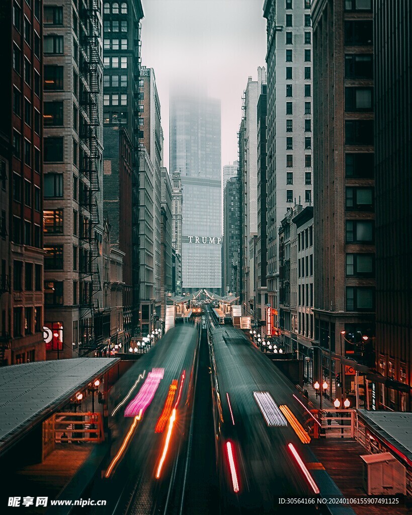 城市街道道路