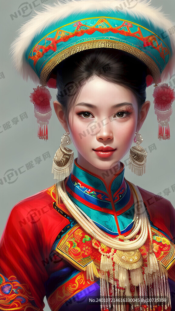 广西壮族美女
