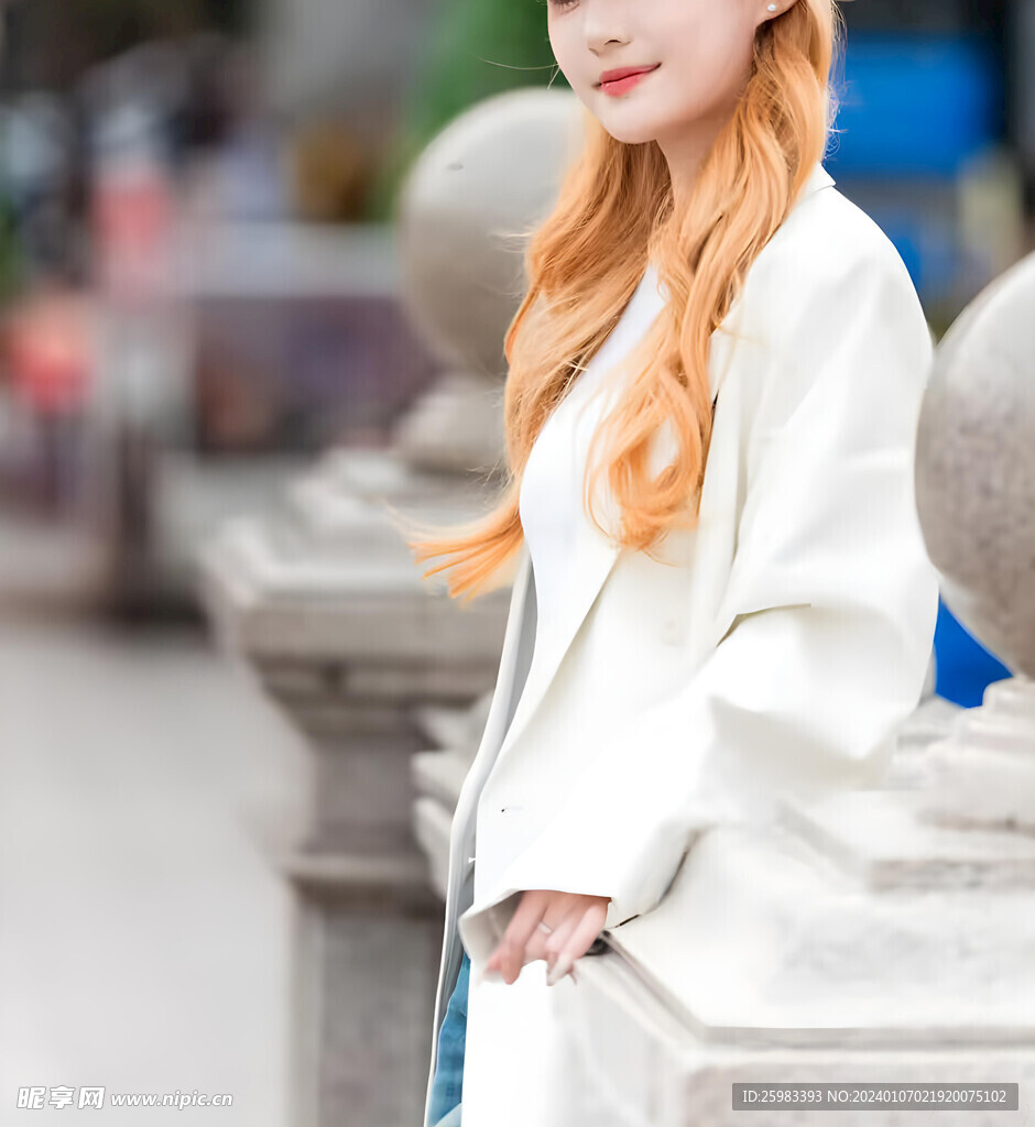 休闲的女孩
