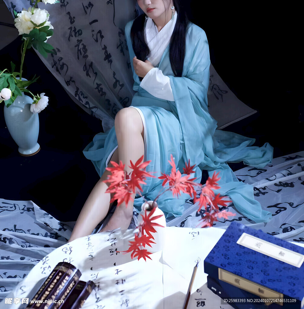 休闲的女孩
