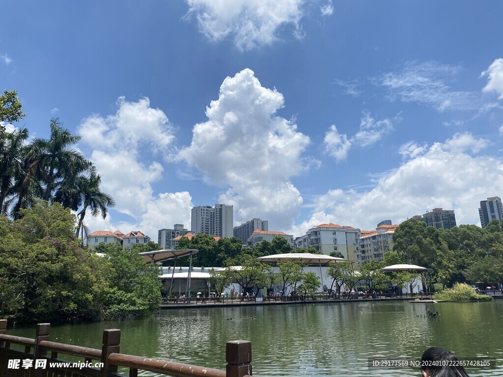 湖面风景