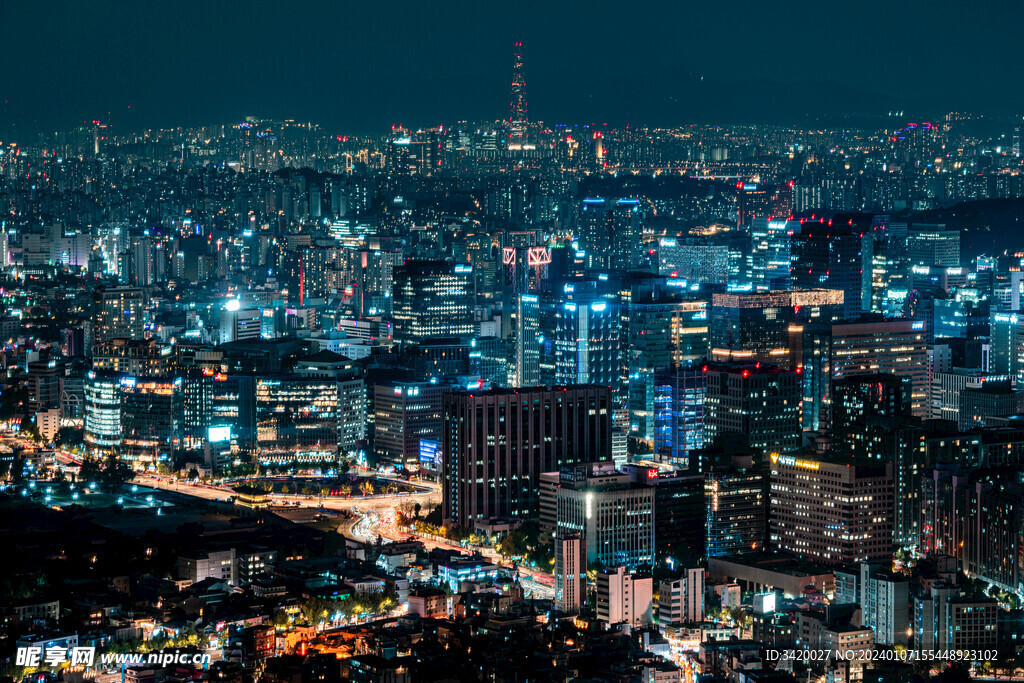 首尔夜景