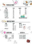 宠物店价格表 