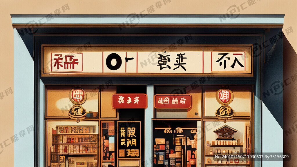 做一个照相馆的店铺招牌
