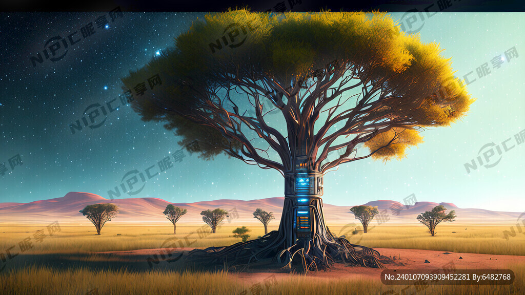 草原 零星几棵科技树