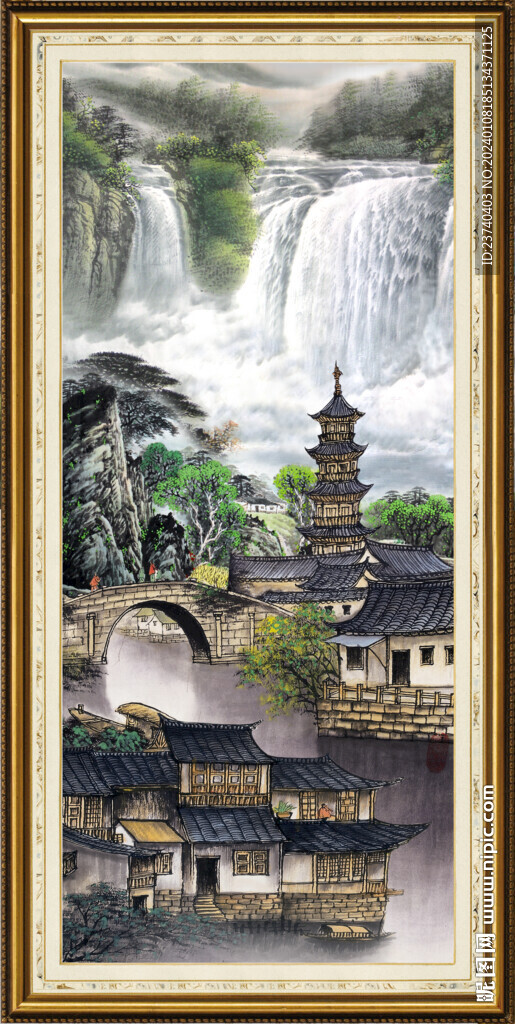 山水画