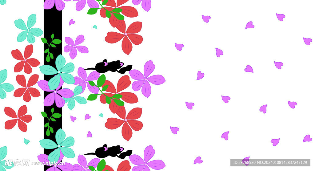 定位花