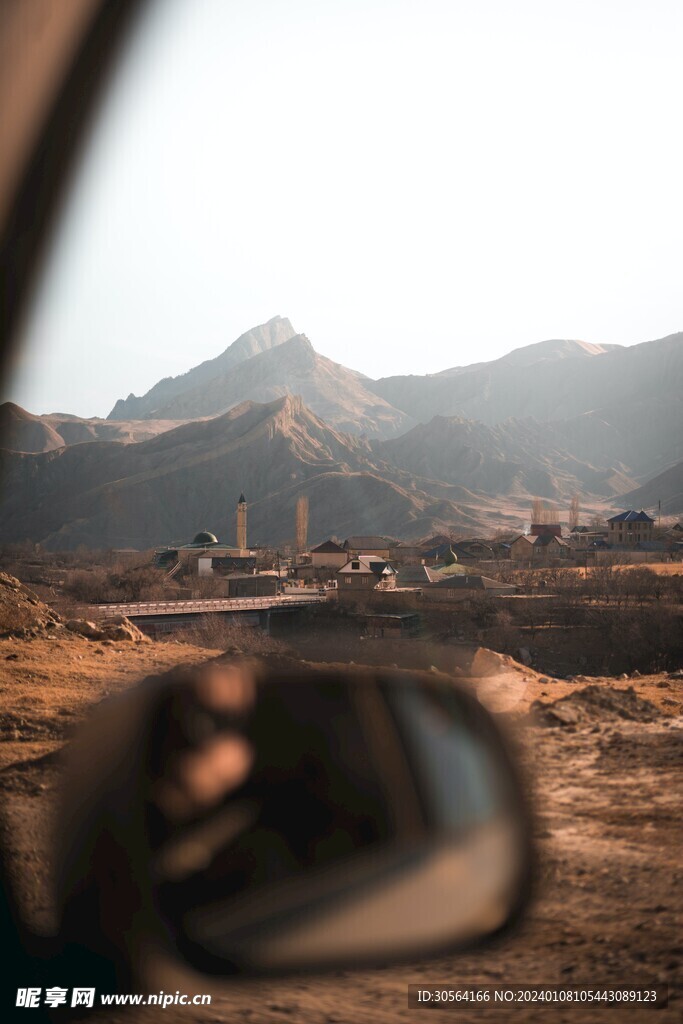 驾车旅行风景