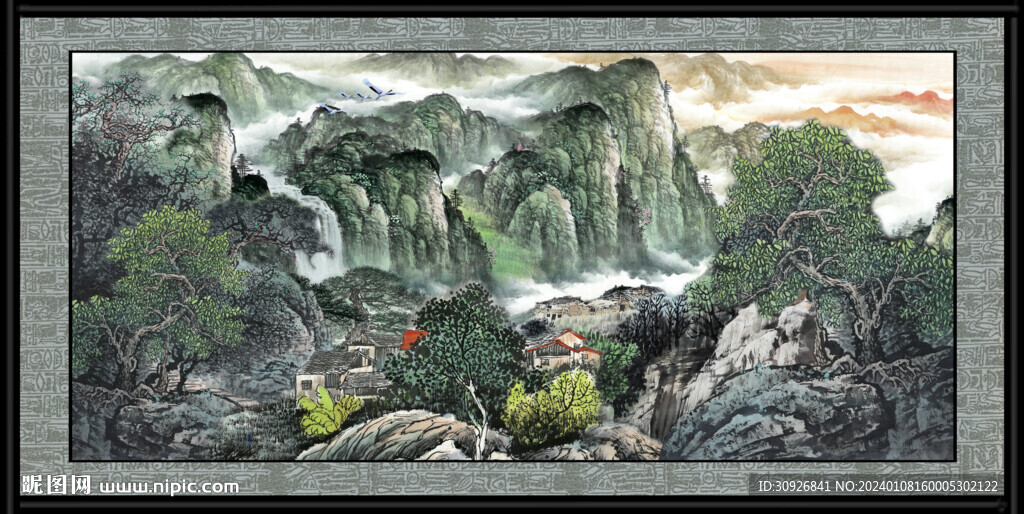 风景画 
