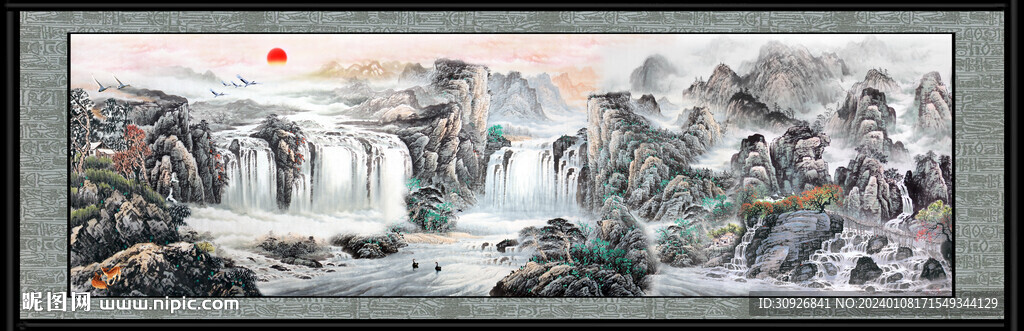 风景画 