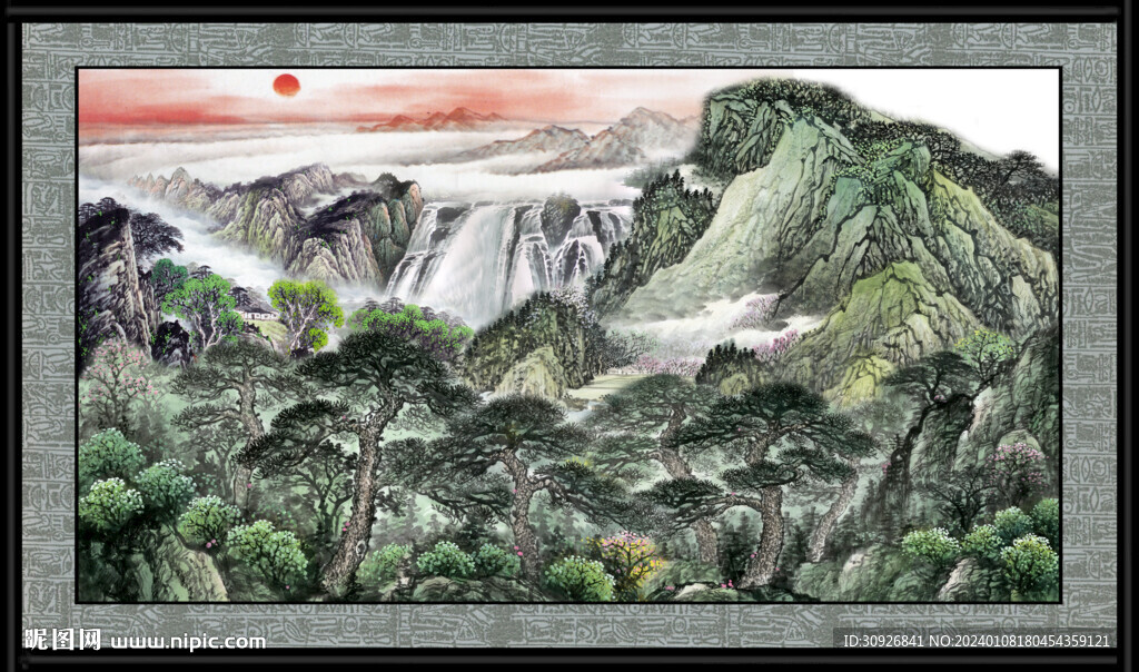 风景画 