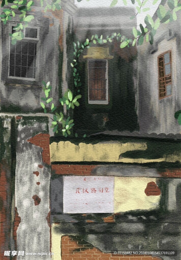 建筑写生