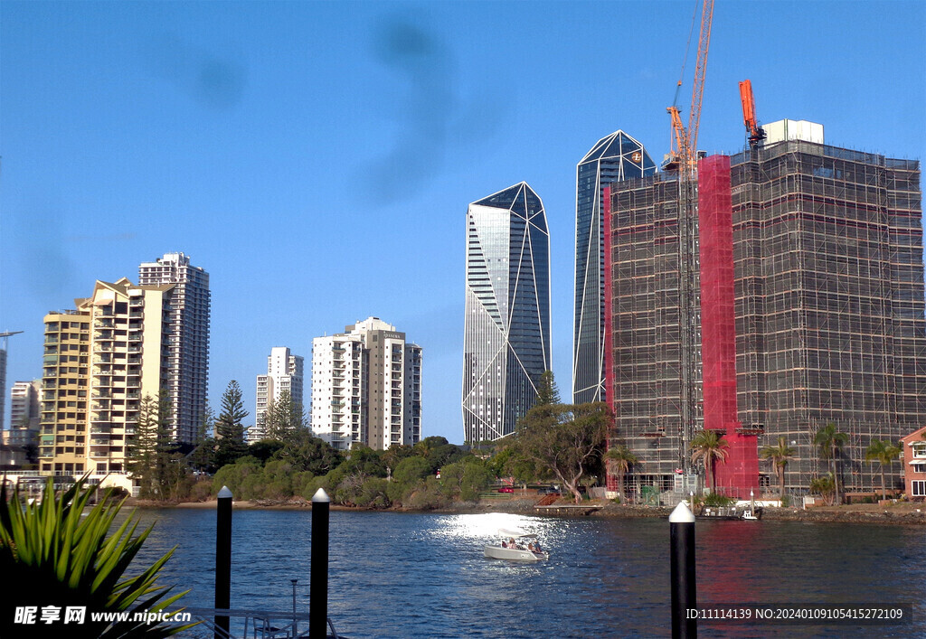 澳大利亚黄金海岸海边风景