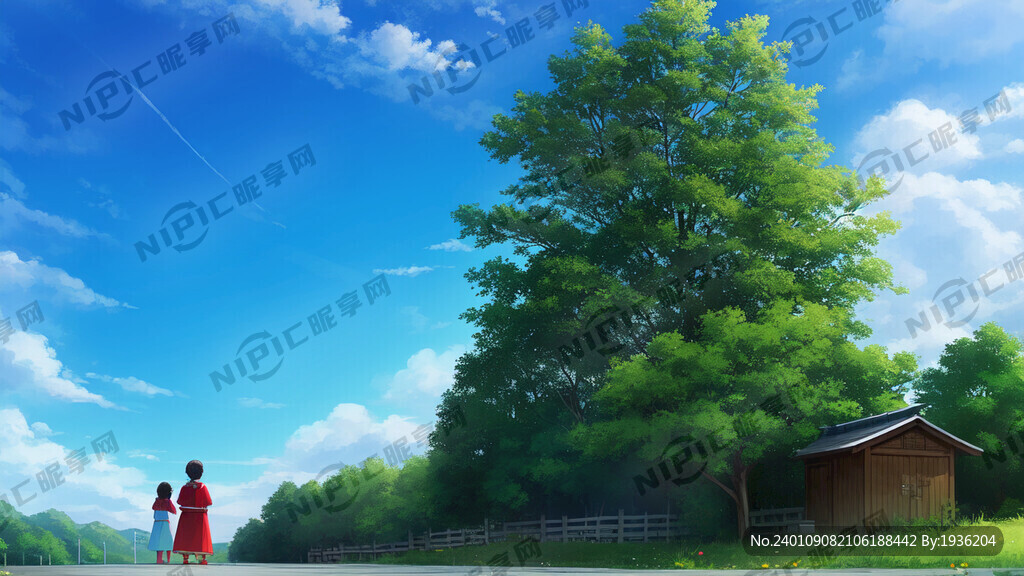 天高云淡 春节快到了