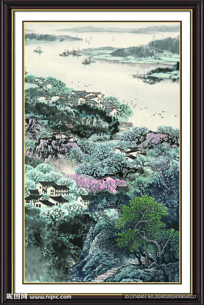 山水画 