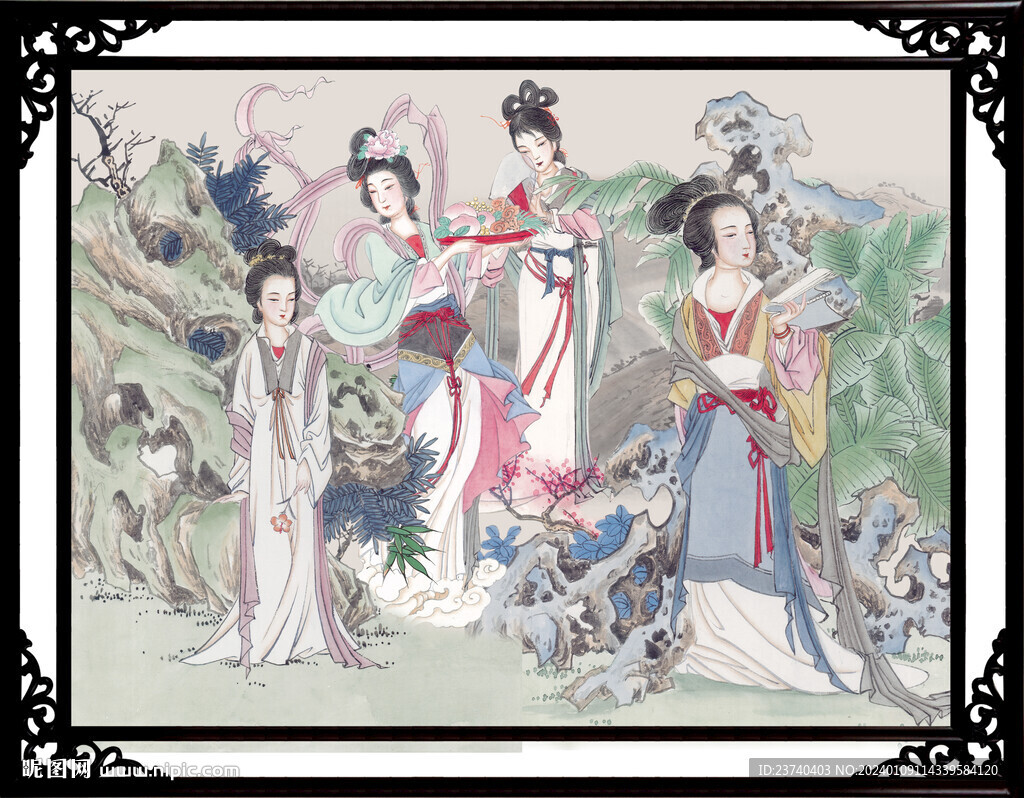 仕女图 