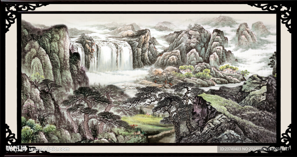 山水风景 
